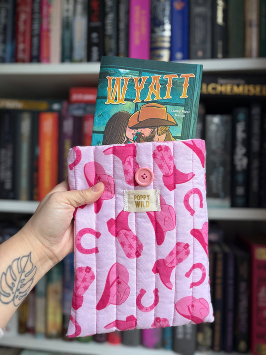 Quilted Book Sleeves
