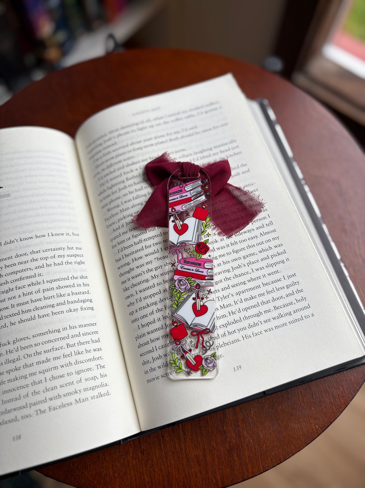 Acrylic Bookmarks | Romance
