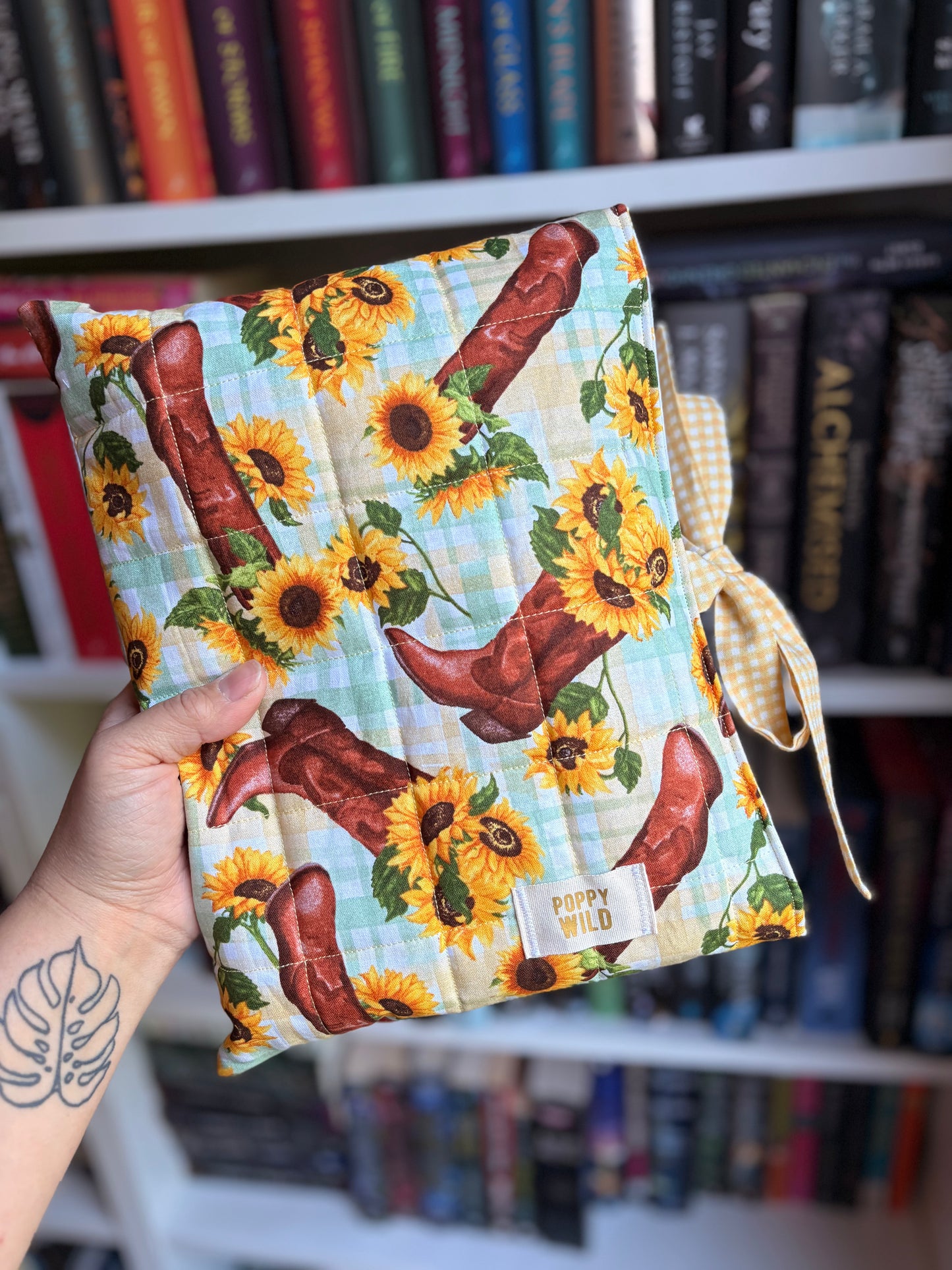 Quilted Book Sleeves