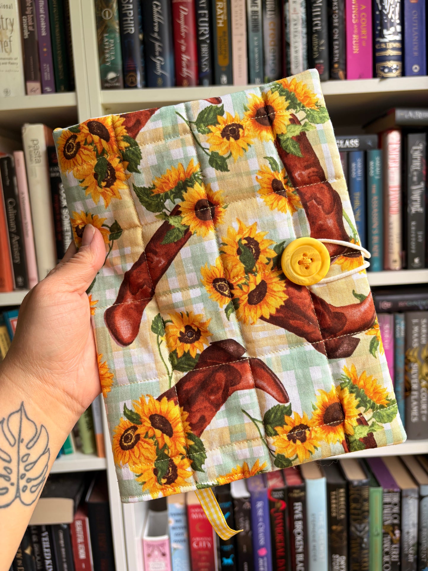 Hardcover Quilted Book Cover