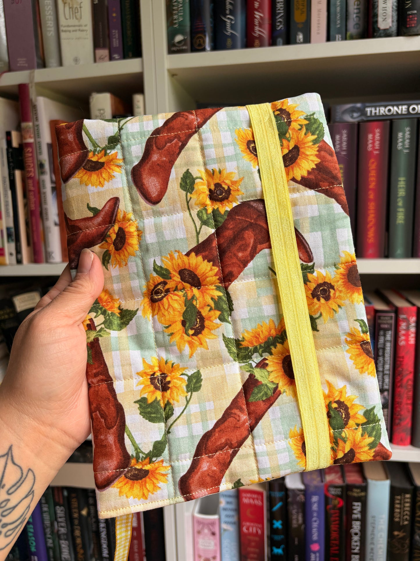 Hardcover Quilted Book Cover
