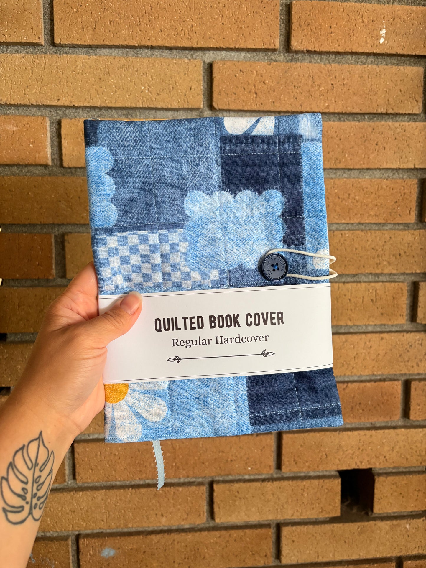 Hardcover Quilted Book Cover