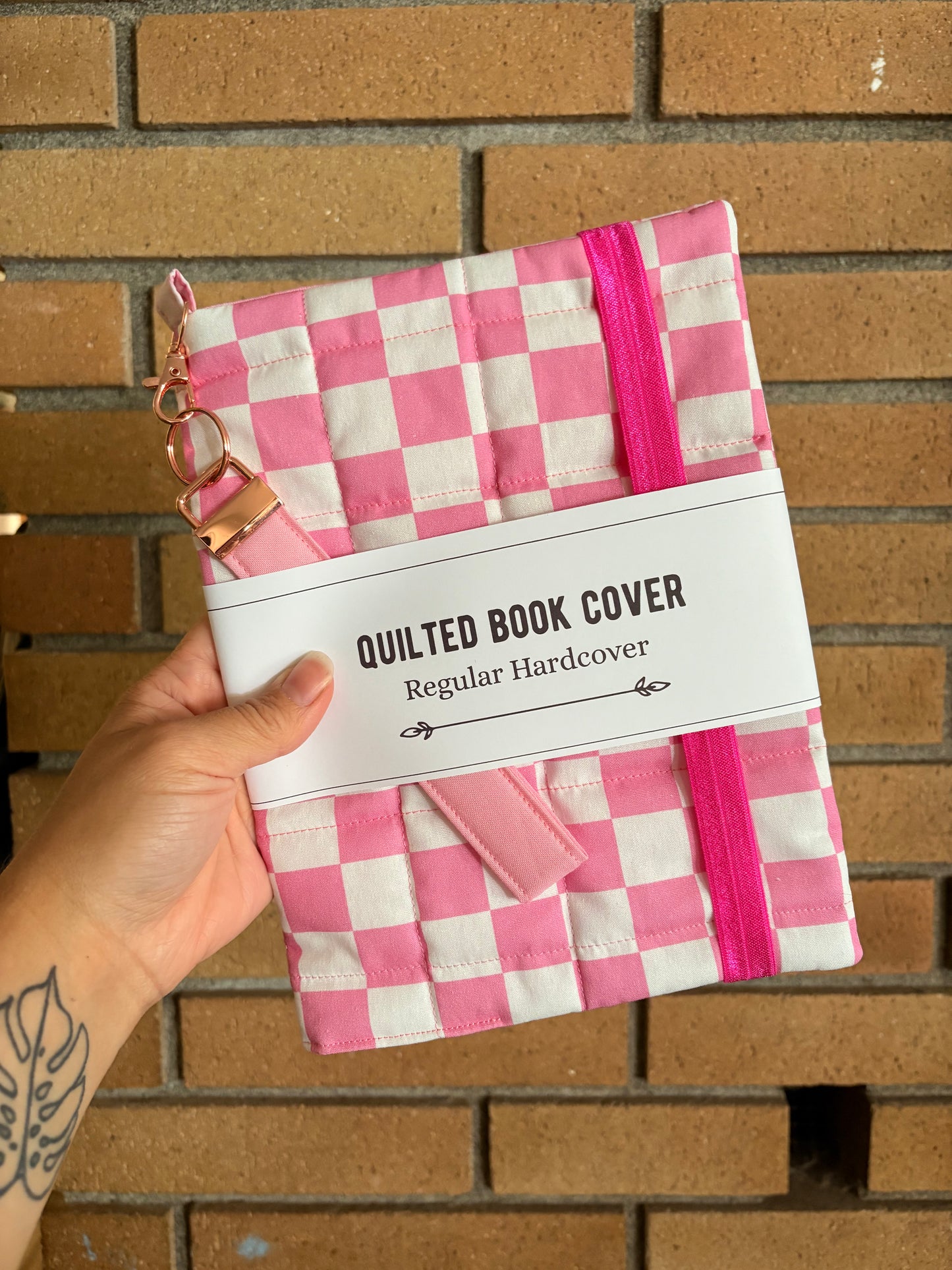 Hardcover Quilted Book Cover