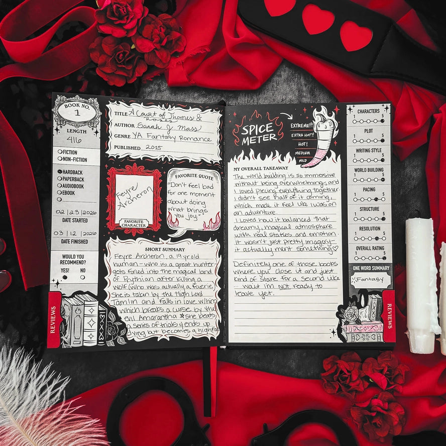 A Little Wicked Reading Journal